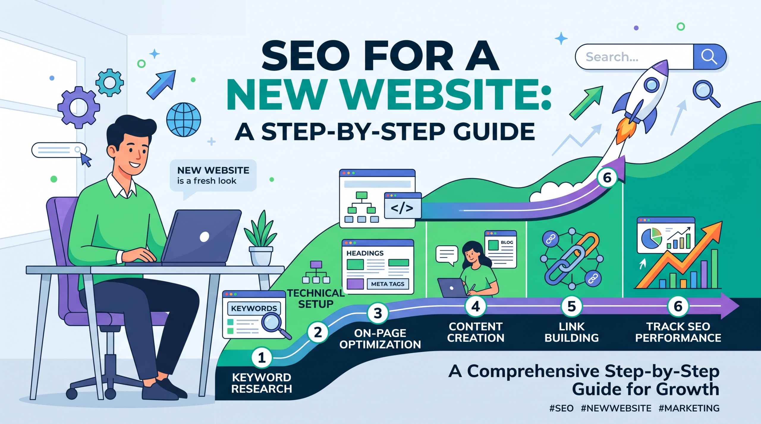 How to Start SEO for a New Website: A Step-by-Step Guide