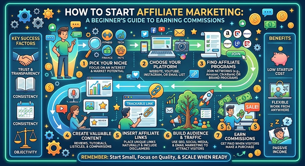 How to Start affiliate Marketing