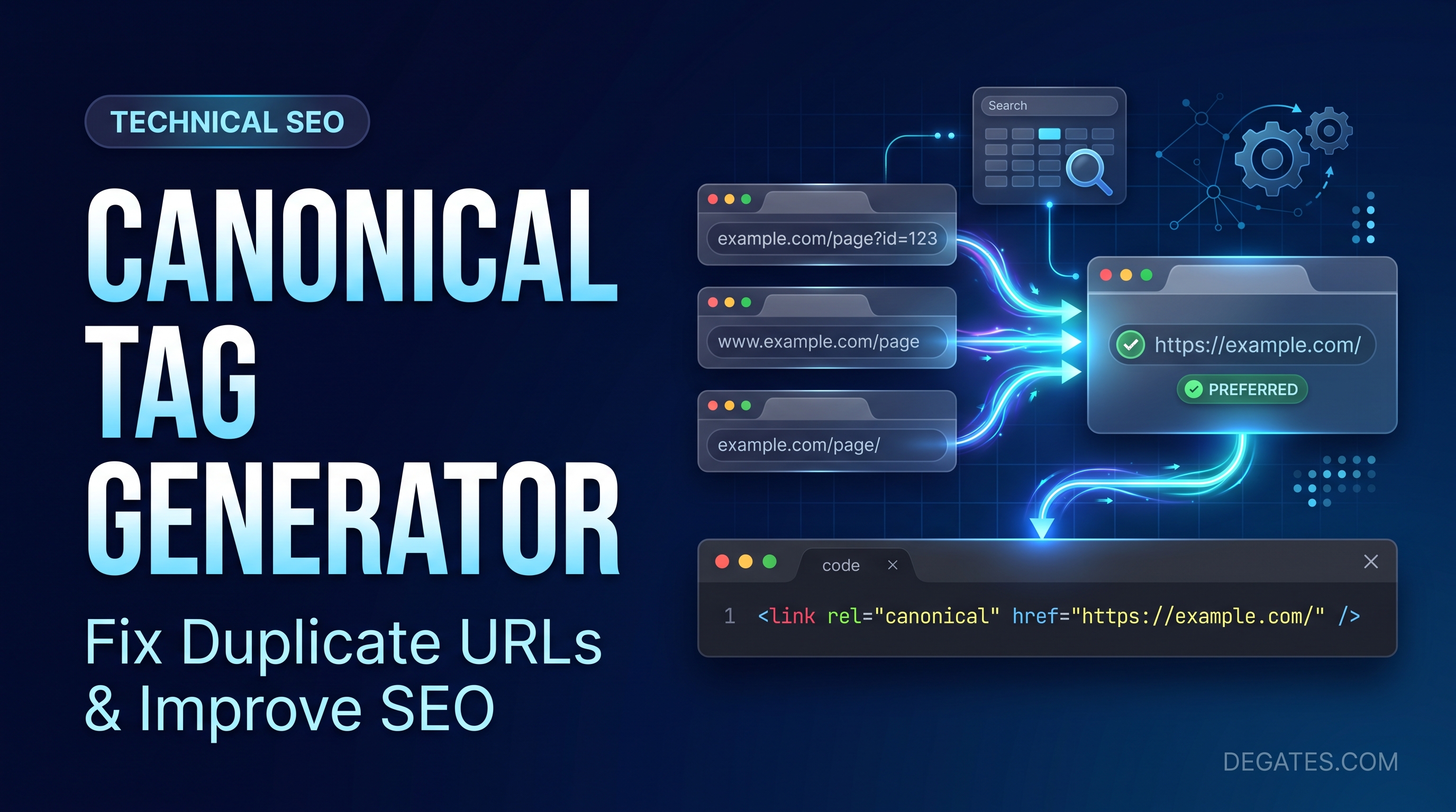 Canonical Tag Generator: How to Create the Right Canonical URL for SEO